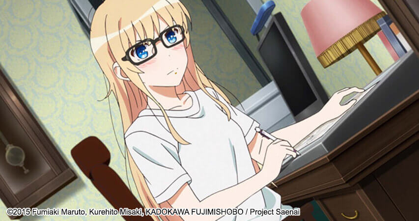 download saekano how to raise a boring girlfriend episode 1 for free