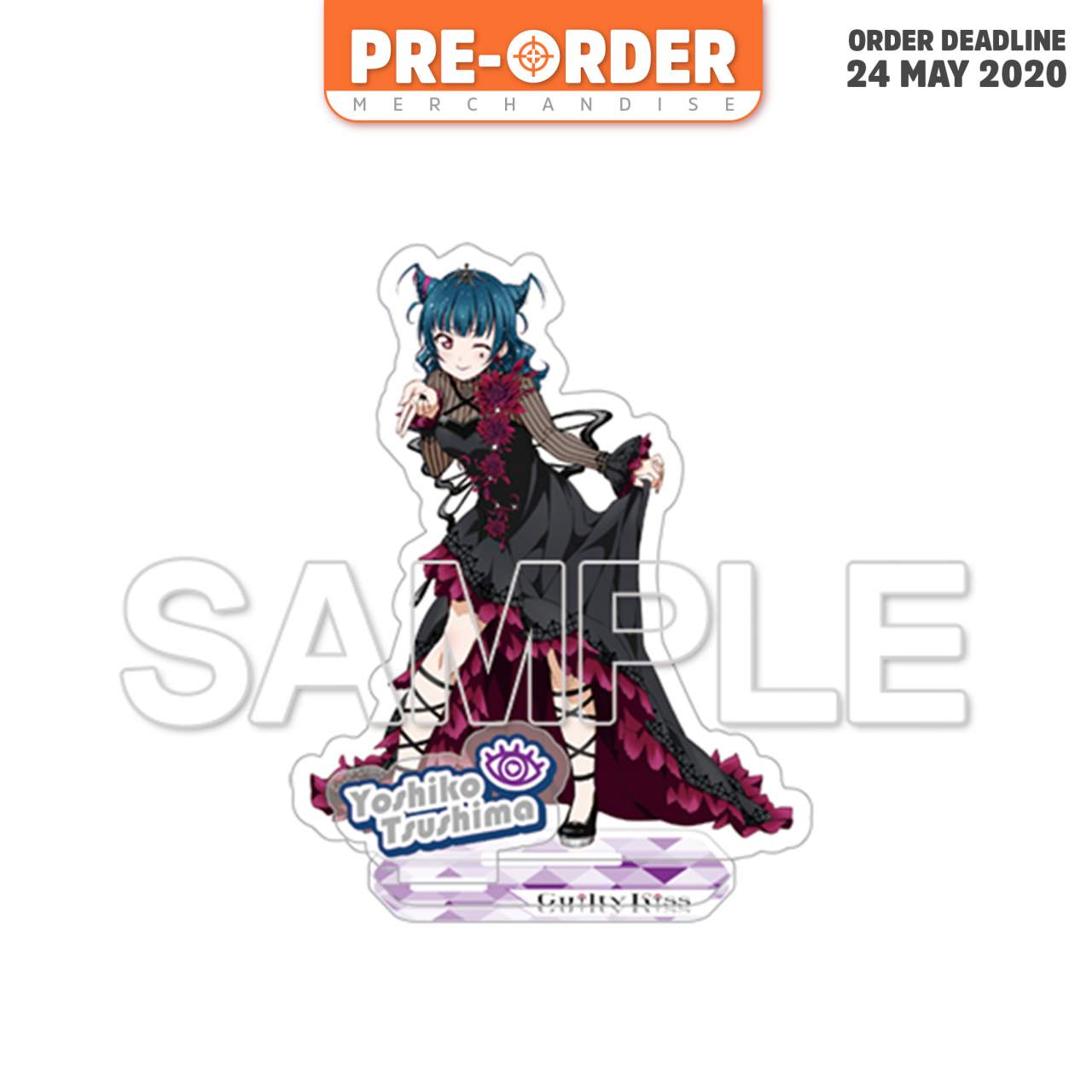 Closed Pre Order Love Live Sunshine Unit Acrylic Figure Stand Guilty Kiss Yoshiko Tsushima Ver