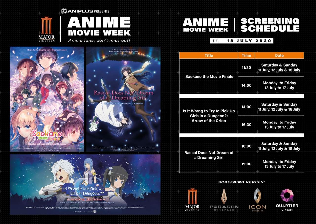 Anime Movie Week in Thailand