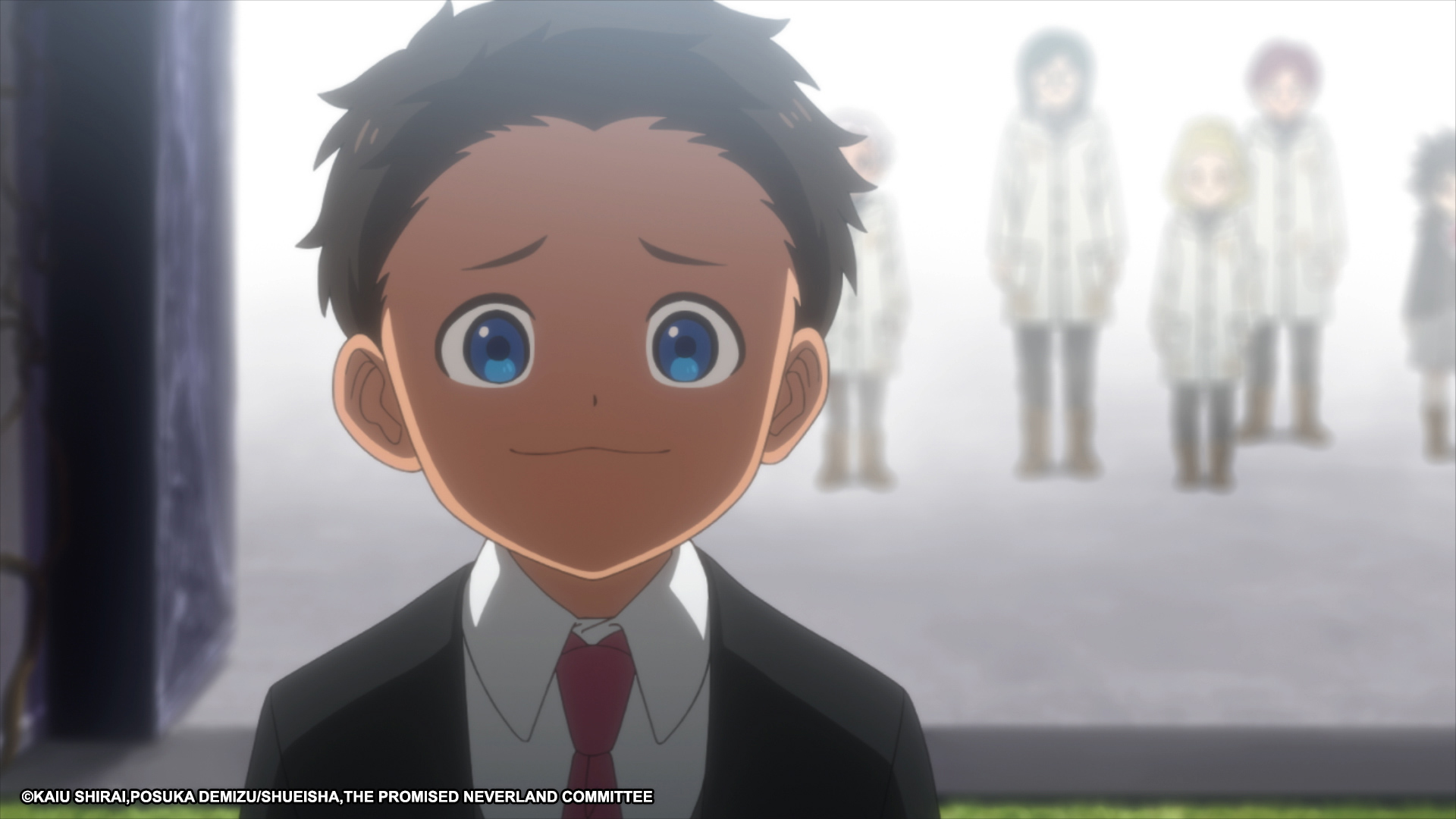 Ray Running To Escape From Demons Yakusoku No Neverland 2nd Season 