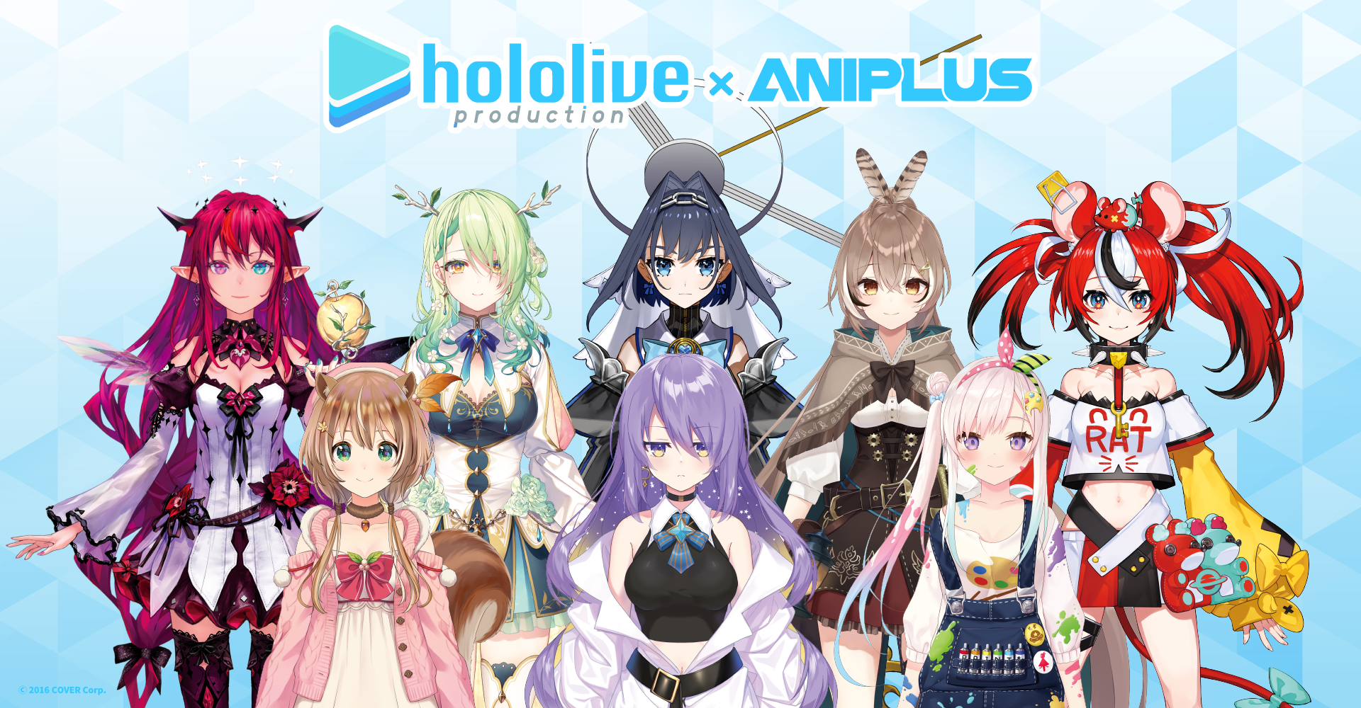 hololive production X ANIPLUS Collaboration Café